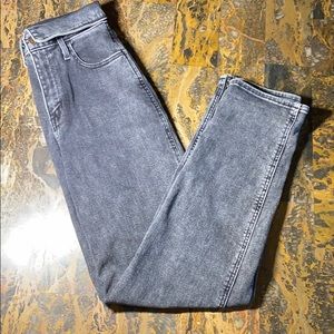 black hollister mom jeans